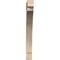 Ekena Millwork Thorton Block Smooth Bracket, Douglas Fir, 3 1/2"W x 26"D x 34"H BKT04X26X34THR05SDF - alternate 2
